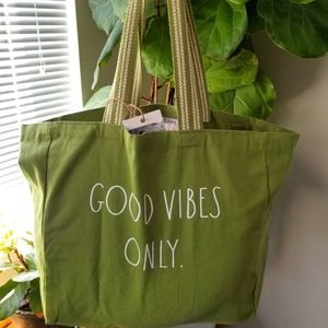 Rae Dunn Cotton Shopper